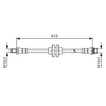 BOSCH Bremsschlauch