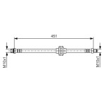 BOSCH Bremsschlauch
