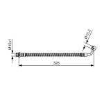 BOSCH Bremsschlauch