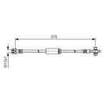 BOSCH Bremsschlauch