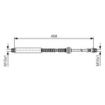 BOSCH Bremsschlauch