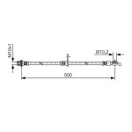 BOSCH Bremsschlauch