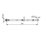 BOSCH Bremsschlauch