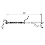 BOSCH Bremsschlauch