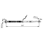 BOSCH Bremsschlauch
