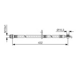 BOSCH Bremsschlauch