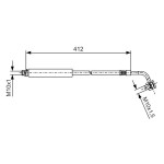 BOSCH Bremsschlauch