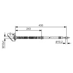 BOSCH Bremsschlauch
