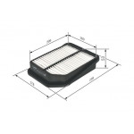BOSCH Luftfilter