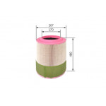 BOSCH Luftfilter