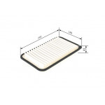 BOSCH Luftfilter
