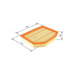 BOSCH Luftfilter