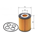 BOSCH Ölfilter