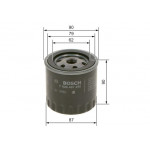 BOSCH Ölfilter