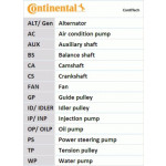 CONTINENTAL CTAM Wasserpumpe + Zahnriemensatz