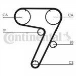 CONTINENTAL CTAM Zahnriemen