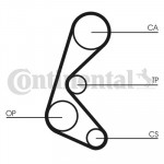 CONTINENTAL CTAM Zahnriemen