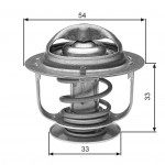GATES Thermostat, Kühlmittel