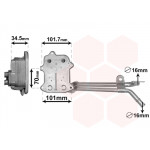 VAN WEZEL Ölkühler, Motoröl