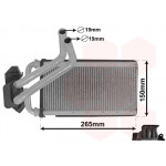VAN WEZEL Wärmetauscher, Innenraumheizung