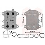 VAN WEZEL Ölkühler, Motoröl