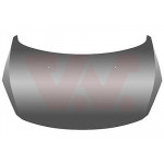 VAN WEZEL Motorhaube