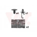 VAN WEZEL Montagesatz, Motorhaube