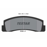 TEXTAR Bremsbelagsatz, Scheibenbremse