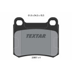 TEXTAR Bremsbelagsatz, Scheibenbremse