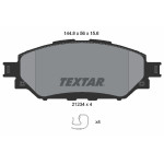 TEXTAR Bremsbelagsatz, Scheibenbremse