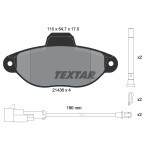 TEXTAR Bremsbelagsatz, Scheibenbremse