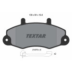 TEXTAR Bremsbelagsatz, Scheibenbremse