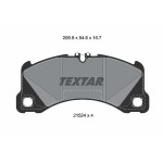 TEXTAR Bremsbelagsatz, Scheibenbremse