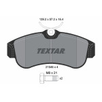 TEXTAR Bremsbelagsatz, Scheibenbremse