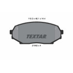 TEXTAR Bremsbelagsatz, Scheibenbremse