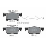TEXTAR Bremsbelagsatz, Scheibenbremse