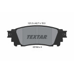 TEXTAR Bremsbelagsatz, Scheibenbremse