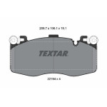 TEXTAR Bremsbelagsatz, Scheibenbremse