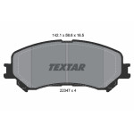 TEXTAR Bremsbelagsatz, Scheibenbremse