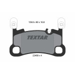 TEXTAR Bremsbelagsatz, Scheibenbremse