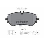 TEXTAR Bremsbelagsatz, Scheibenbremse