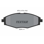 TEXTAR Bremsbelagsatz, Scheibenbremse