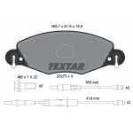 TEXTAR Bremsbelagsatz, Scheibenbremse