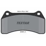 TEXTAR Bremsbelagsatz, Scheibenbremse