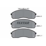 TEXTAR Bremsbelagsatz, Scheibenbremse