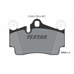 TEXTAR Bremsbelagsatz, Scheibenbremse