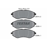 TEXTAR Bremsbelagsatz, Scheibenbremse