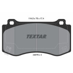TEXTAR Bremsbelagsatz, Scheibenbremse