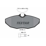 TEXTAR Bremsbelagsatz, Scheibenbremse