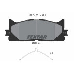TEXTAR Bremsbelagsatz, Scheibenbremse